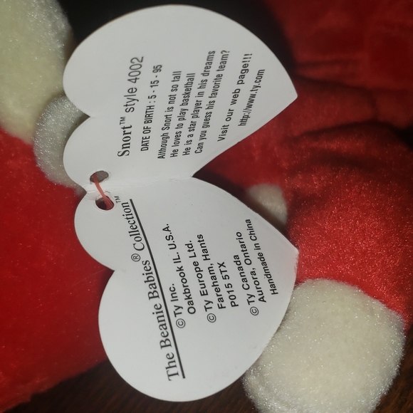 Ty Snort 1995 - Picture 7 of 7